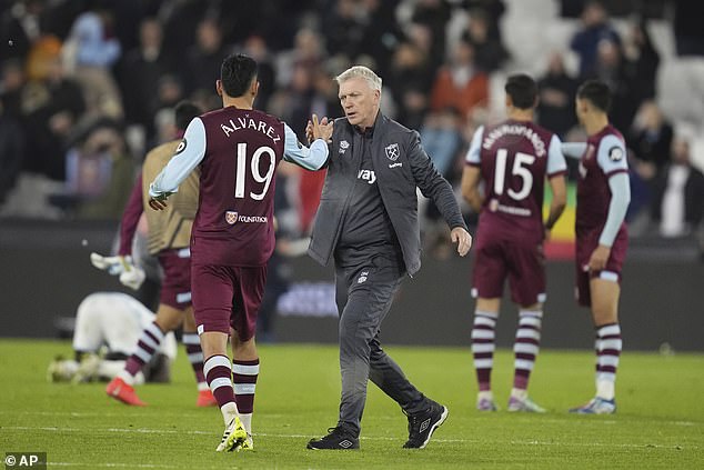 Moyes has overseen a decent start to the new season with the Hammers but some supporters want him replaced