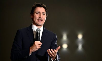 Trudeau says Canada joining EU research program, inks water bomber deal - National