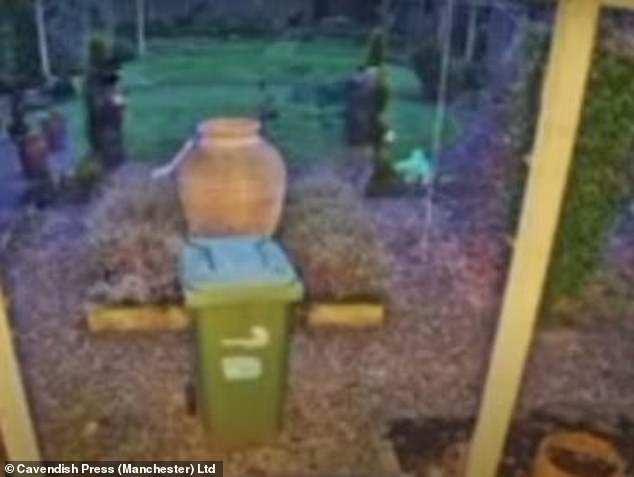 One gang of Chilean burglars (pictured here in a back garden) raided homes in Cheshire's 'Golden Triangle' terrifying residents