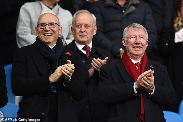 Cliff Baty (left) has been a key figure behind the scenes as United's Chief Financial Officer