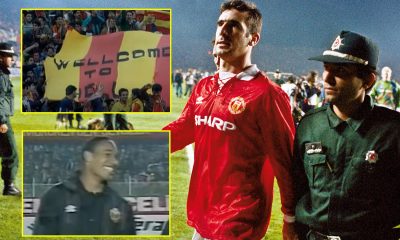 I played for Man United in 'Welcome to Hell' match at Galatasaray where players brawled and even police attacked