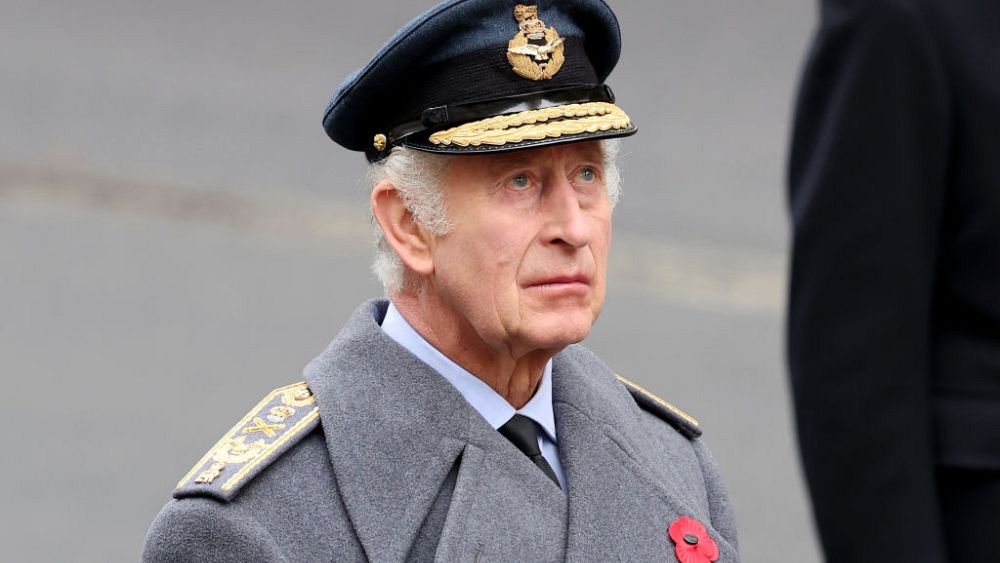Britain’s King Charles leads national tribute to fallen soldiers