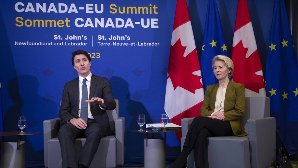 Canada and the EU sign up to a 'Green Alliance' to slow global warming