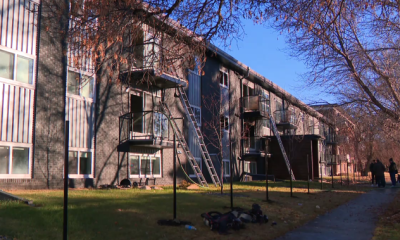 Dozens of residents forced out of apartment after early morning fire in Edmonton - Edmonton