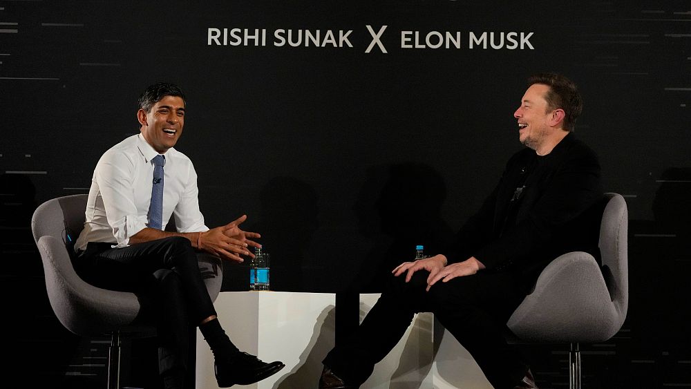 Elon Musk and Rishi Sunak discuss 'disruptive force' of AI at UK summit