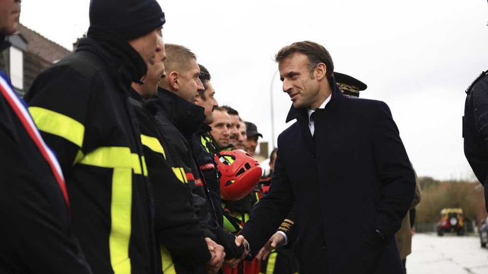 Emmanuel Macron pledges €50 million for flood victims in Pas-de-Calais