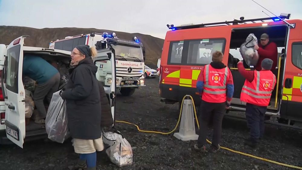 Fears of an imminent volcanic eruption prompt emergency measures in Iceland