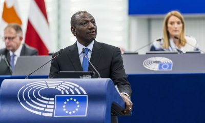In speech to MEPs, Kenya's president calls for 'reciprocal' relation between Africa and Europe