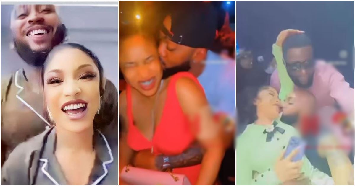 Leaked loved-up photos and videos of Tonto Dikeh with mystery man get people talking