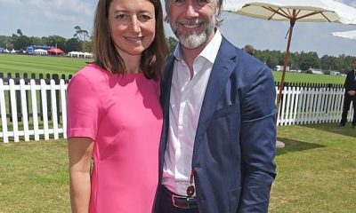 Celebrity chef Marcus Wareing, pictured here with his wife Jane, was targeted by a gang of Chilean burglars