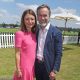 Celebrity chef Marcus Wareing, pictured here with his wife Jane, was targeted by a gang of Chilean burglars