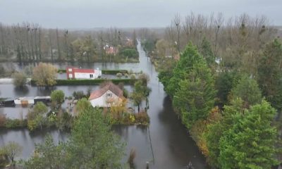 Northern France remains on high alert after heavy rains and flooding