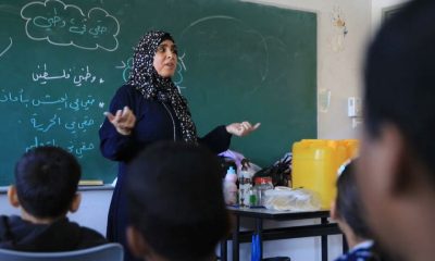 When school becomes home: Palestinian teachers describe teaching in a warzone