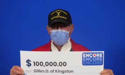 Kingston man $100,000 richer with Encore ticket win - Kingston