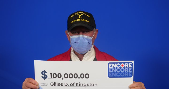 Kingston man $100,000 richer with Encore ticket win - Kingston
