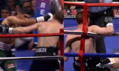 Amir Khan annihilated Dmitry Salita in one round with lightning quick hands