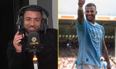 Aaron Lennon phoned Kyle Walker live on talkSPORT to get Premier League title prediction with Man City fighting Liverpool and Arsenal