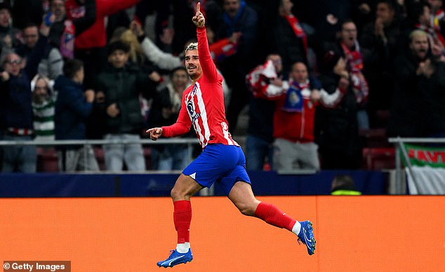 Antoine Griezmann has helped Atletico Madrid sit atop Group E and avoiding defeat against Lazio will mean they qualify top