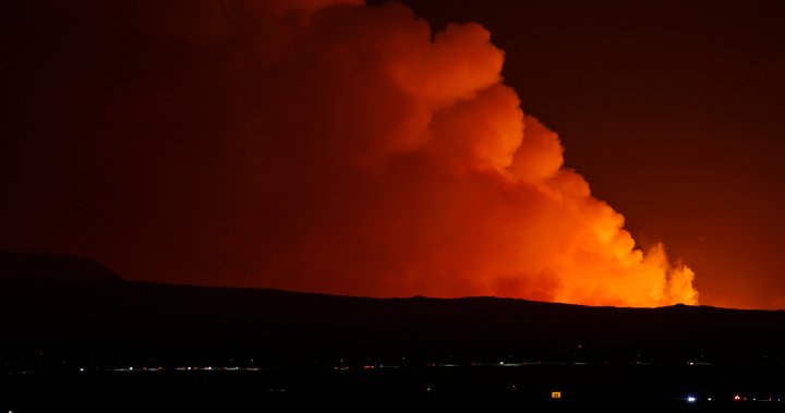 IN PHOTOS: Icelandic volcano erupts after weeks of activity, evacuations - National