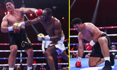 Cuban heavyweight Frank Sanchez drops opponent three times on his way to a brutal KO