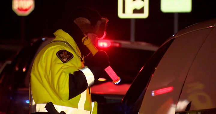 RCMP reminding public to plan a safe ride home this New Year’s Eve
