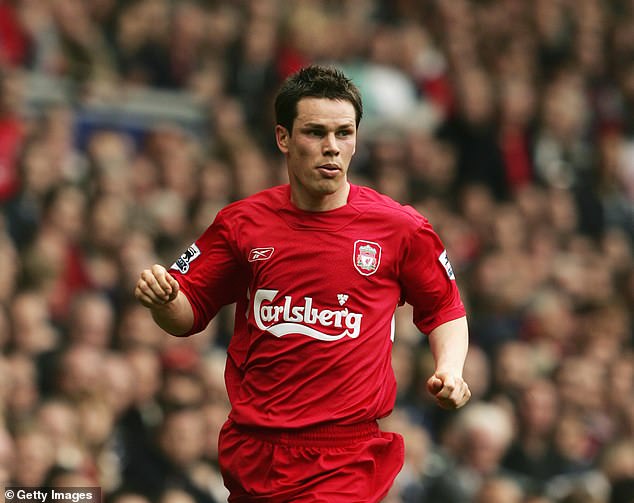 The former defender spent five years at Liverpool between 2003 and 2008 during his career