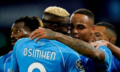 Osimhen Ends goal drought as Napoli secures UCL Knockout spot
