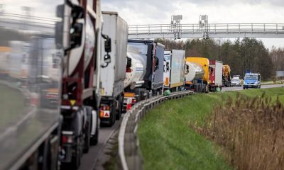 Polish truckers blockade continues along border with Ukraine