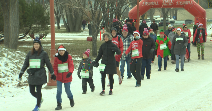 Runners brave cold for Salvation Army’s Santa Shuffle raising $2.5K - Winnipeg