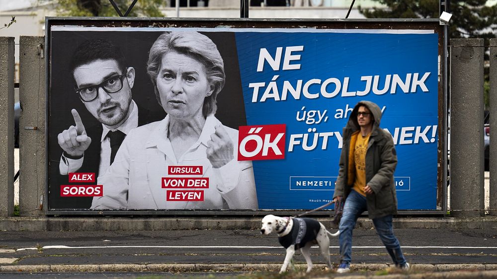 'Scandalous and misleading': Věra Jourová excoriates Hungary's anti-EU campaign