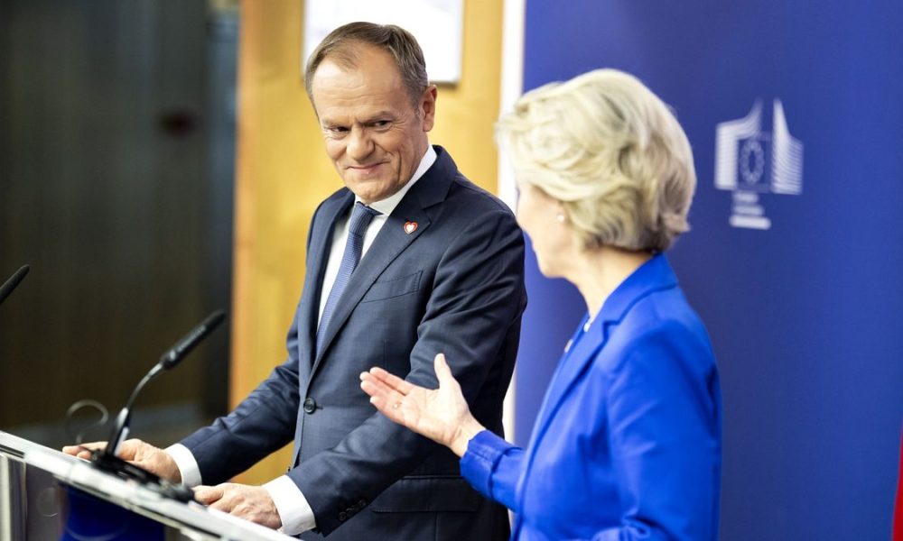 'We take rule of law seriously,' Tusk says as he meets von der Leyen to unlock EU funds