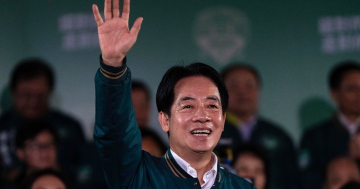 Taiwan’s ruling party candidate Lai Ching-te wins presidential election - National