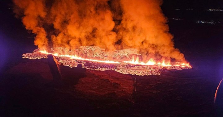 Iceland faces ‘daunting’ period after lava destroys homes in Grindavik - National