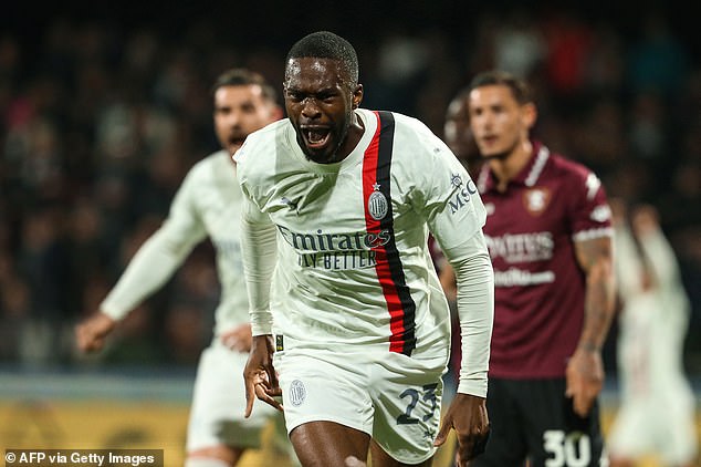 Fikayo Tomori has been in excellent form for AC Milan and could be called up to England for this summer's Euros