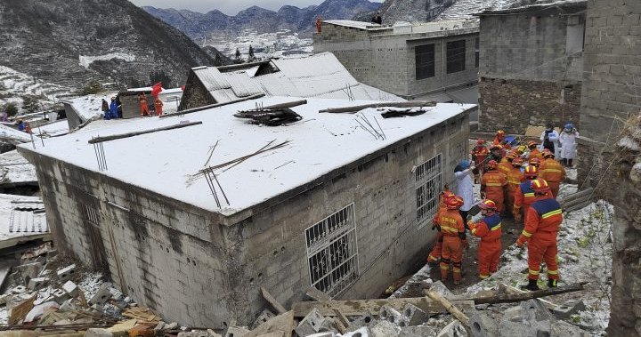 China landslide leaves dozens missing as rescuers battle snow, frigid cold - National