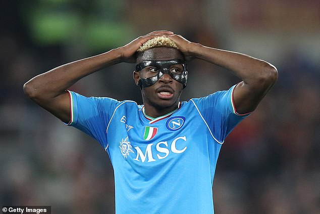 Napoli star Victor Osimhen hinted that he could see his future in the Premier League