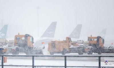 Heavy snowfall and freezing rain disrupt transport in Scandinavia and Germany
