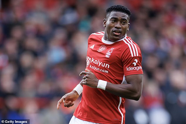 Taiwo Awoniyi was one of the players identified by Syrianos before his full-time departure