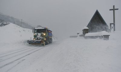 Snowstorms cause havoc on roads across Europe