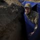 Ukrainian soldiers face fear and freezing temperatures in bunkers
