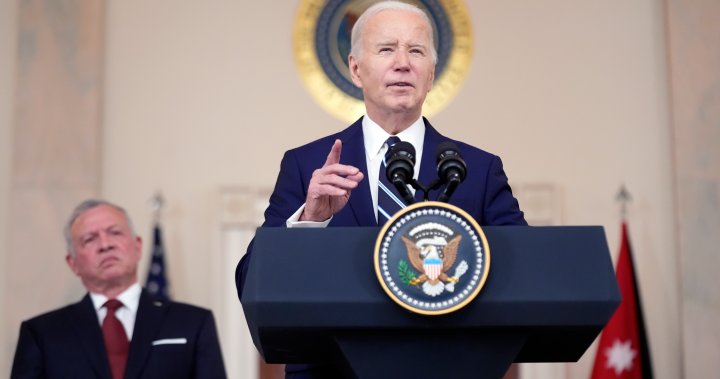 Biden says U.S. seeking 6-week pause on fighting in Gaza but ‘gaps’ remain - National