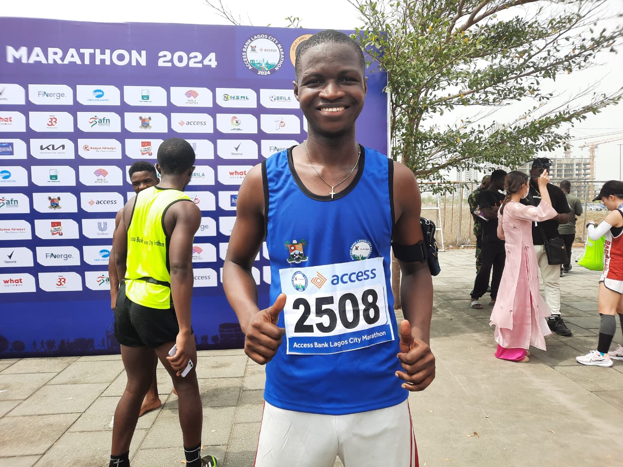 Joseph Oluwatosin Debut At Access Bank Lagos City Marathon - A Mixed Experience
