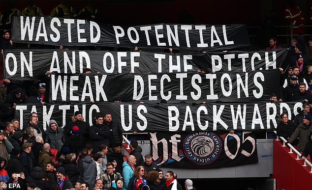 Fans have been vocal in their dissatisfaction and Hodgson their lack of supportiveness