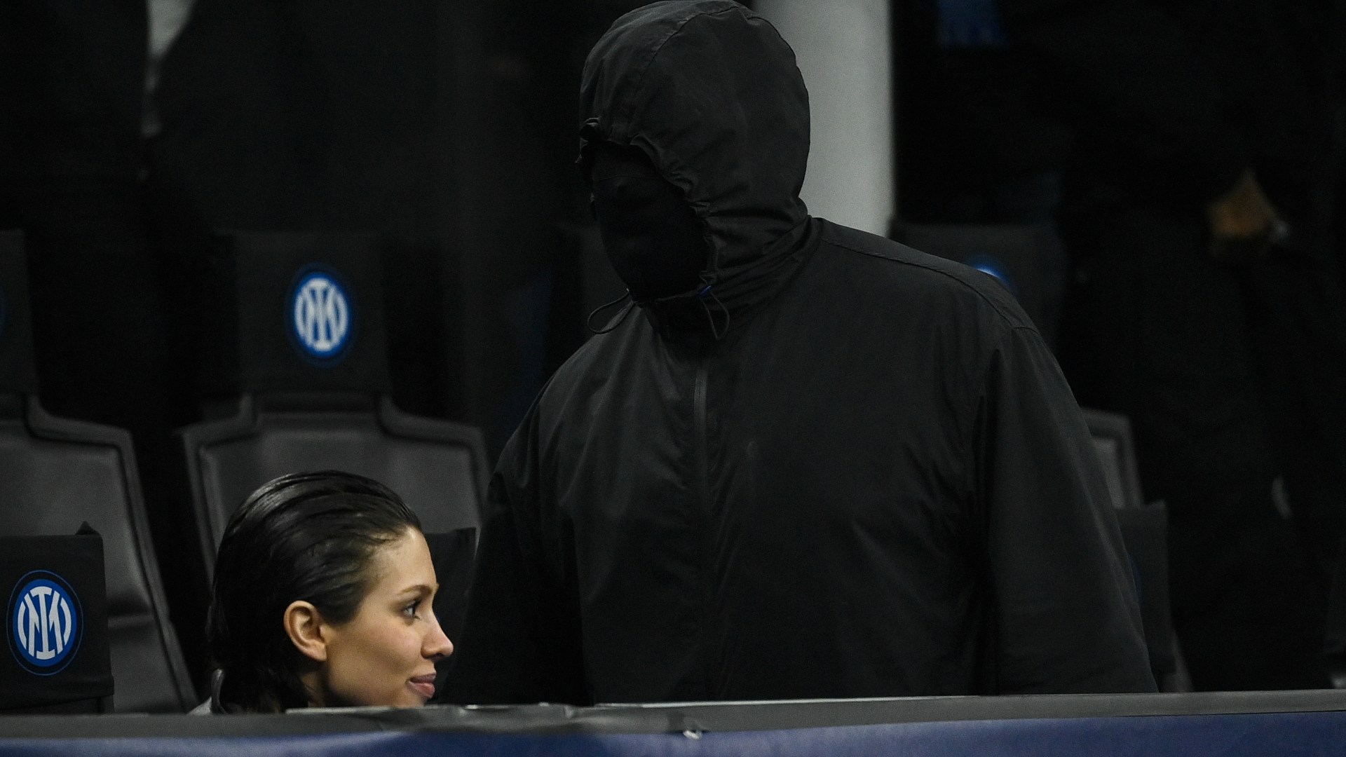Fans figure out bizarre reason why Kanye West was at Inter Milan's Champions League tie