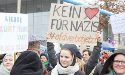 At least 150,000 gather in Berlin against the far-right