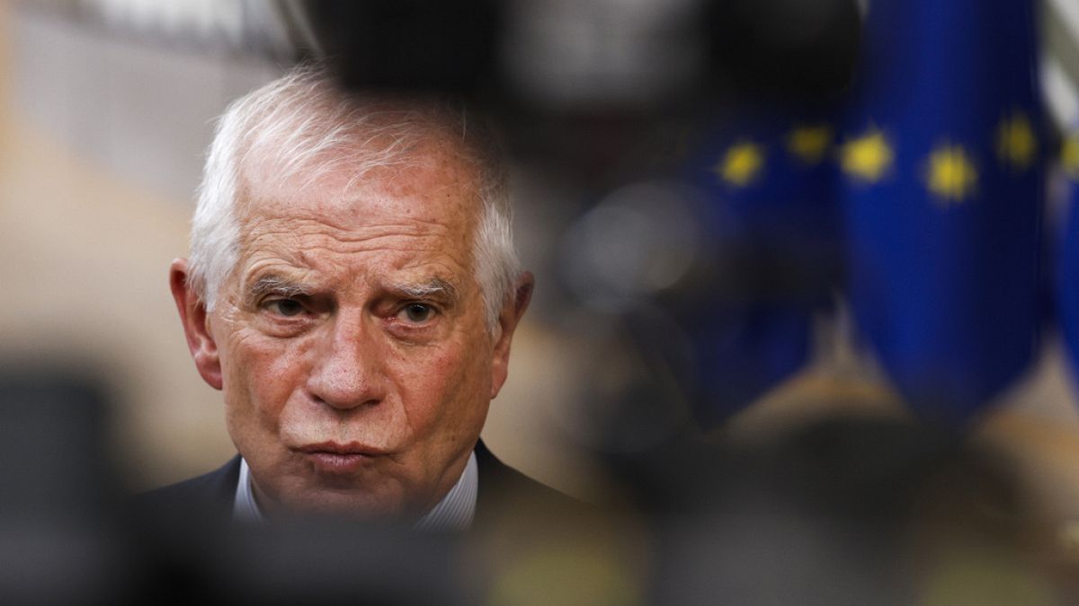 Borrell visits Ukraine as Zelenskyy asks court to extend martial law