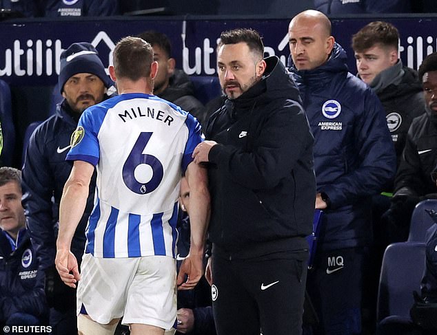 Brighton are braced for the possible departure of boss Roberto De Zerbi at the end of the season