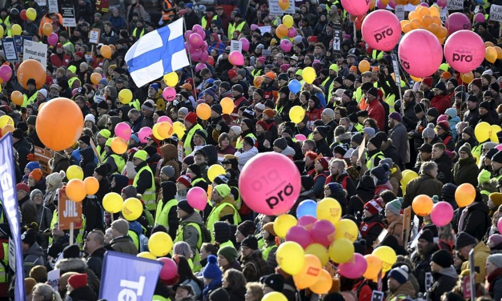 'Mafia' strikes bring Finland to a standstill as unions face down government