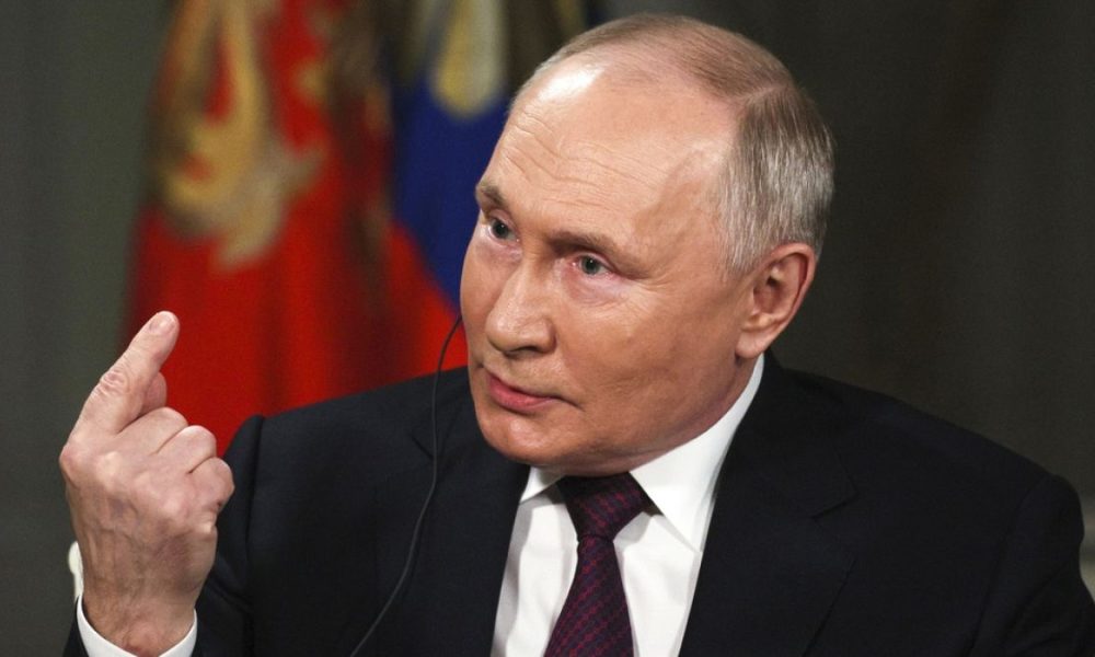 Putin: US 'needs to stop supplying weapons' to Ukraine and urge Kyiv to hold peace talks