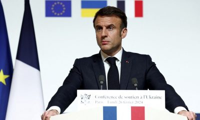 Sending Western troops to Ukraine is not 'ruled out' in the future, Macron says